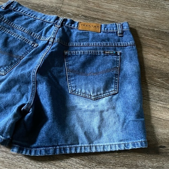 Women's Blue Jean Shorts Tractor Size‎ 16 Medium Wash Denim - Picture 11 of 14